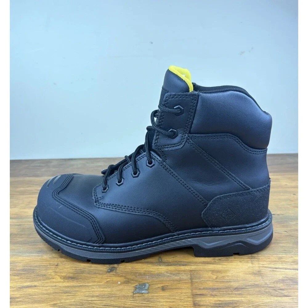 Terra Patton Men 8W EU 41 Black Safety Work Boots CSA Aluminum Toe EH PR